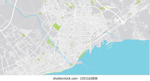 Urban Vector City Map Corrientes Argentina 스톡 벡터로열티 프리 1578964090 Shutterstock 7481