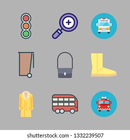 urban vector icon set