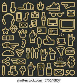 Urban Vector Icons Set