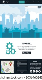 Urban website template
