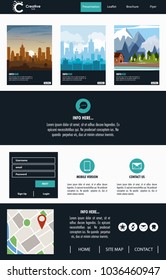 Urban website template