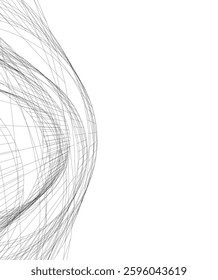 Urban Wireframe – Modern Architectural Perspective