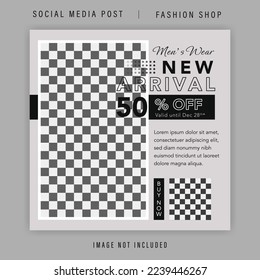 Urban Young Modern Style Fashion Sale Social Media Post Instagram Template