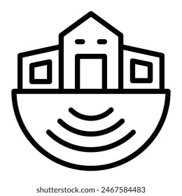 Urbanism Vektorgrafik Line Icon Design