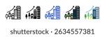 Urbanization Icon Collection With Multiple Styles