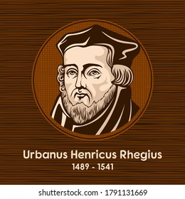 Urbanus Henricus Rhegius (1489 - 1541) was a Protestant Reformer who was active both in Northern and Southern Germany in order to promote Lutheran unity in the Holy Roman Empire.