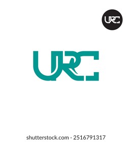 URC Logo Letter Monogram Design