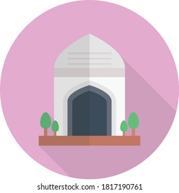 urgench vector flat color icon 