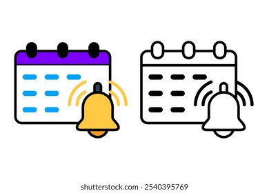 Urgency and deadline time icon object cartoon, sticker flat vector