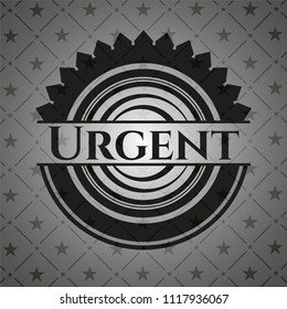 Urgent dark emblem