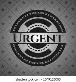 Urgent dark emblem