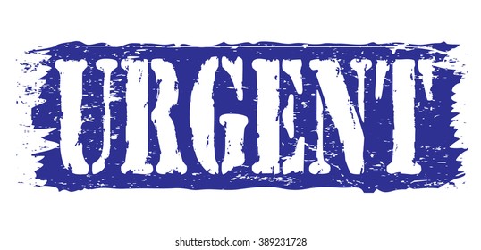 urgent icon, vector illustration