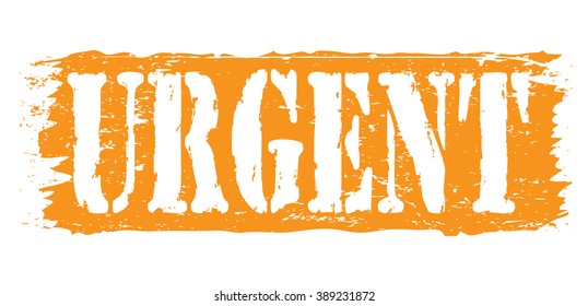 urgent icon, vector illustration