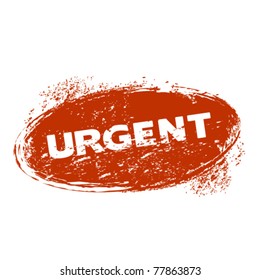 urgent office stamp