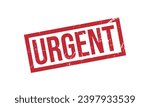Urgent Rubber Stamp Seal Vector