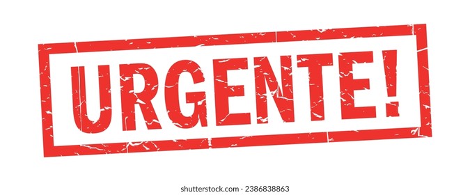 Urgente!, urgent in Italian and Portuguese