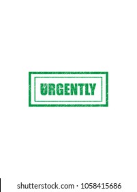 Urgently stamp green