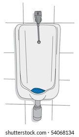 Urinal (restroom) frontal