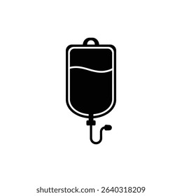 Urinary Bag Shape Medical Device Healthcare Icon for Patient Care