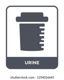 urine icon vector on white background, urine trendy filled icons from Health and medical collection, urine simple element illustration