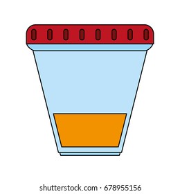 Urine vase vector illustration