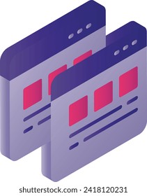URL Forwarding isometric Concept, Website Cloaking Sign, 301 Moved permanently or Server Redirect Vector Icon Design, Cloud computing and Internet hosting services Symbol,