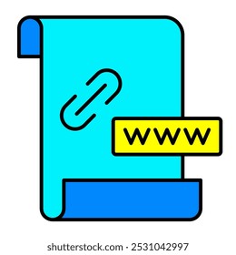 URL Link Icon, Website, network