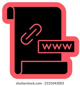 URL Link Ícone, Website, rede