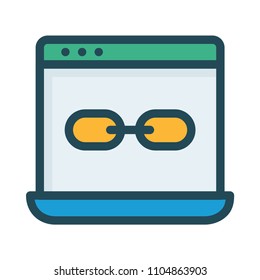 URL link web page 