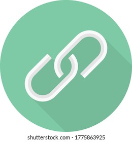 url vector flat color icon 