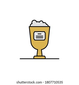 urn, death outline icon. detailed set of death illustrations icons. can be used for web, logo, mobile app, UI, UX