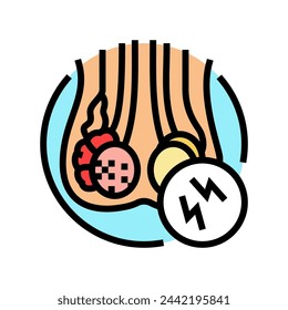 urodynamic testing urology color icon vector. urodynamic testing urology sign. isolated symbol illustration