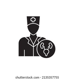 Urologist Color Line Icon. Subject Matter Expert. Pictogram For Web Page, Mobile App, Promo.