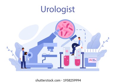 Urologist concept. Idea of kidney and bladder treatment, hospital care.