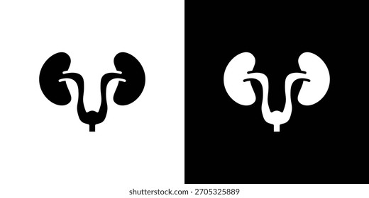 Urology icon, simple flat style. for ui or ux designs