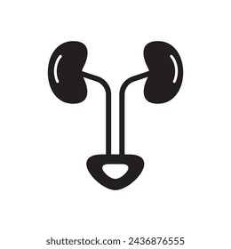 Urology icon, template for graphic and web design. vector illustration