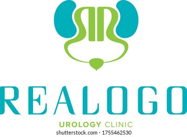 Urology Modern Creative Logo Design R Stock Vector (Royalty Free ...