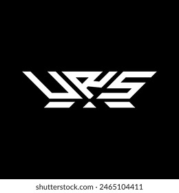 URS letter logo vector design, URS simple and modern logo. URS luxurious alphabet design  