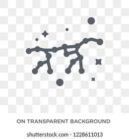 Ursa major icon. Ursa major design concept from Astronomy collection. Simple element vector illustration on transparent background.