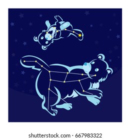 Ursa Major And Ursa Minor