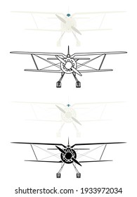 Avión URSS WII en primera vista