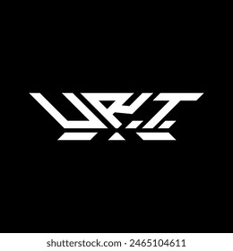 URT letter logo vector design, URT simple and modern logo. URT luxurious alphabet design  