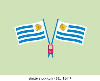 Uruguay Cellphone User