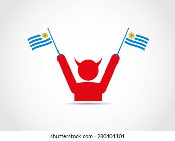 Uruguay Evil Citizen Celebrate Win