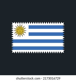 Uruguay Flag Vector. National Flag