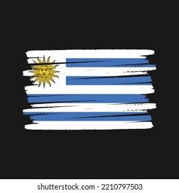 Uruguay Flag Vector. National Flag