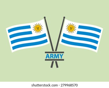 Uruguay Flags Emblem Army
