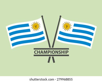 Uruguay Flags Emblem Championship