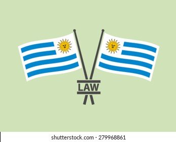 Uruguay Flags Emblem Law