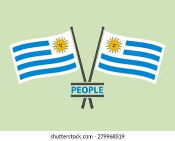 Uruguay Flags Emblem People